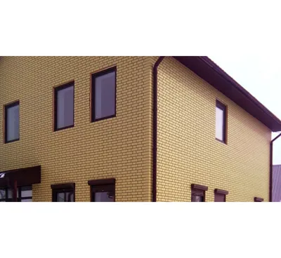 Фасадная панель Альта Профиль Кирпич Клинкерный Желтый | Siding Plus