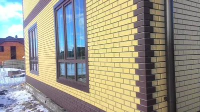 Фасадные панели Альта-профиль Кирпич Клинкерный Желтый | Фото, цена