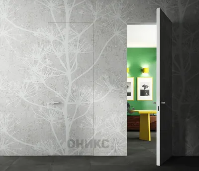 Купить Скрытая дверь под обои скрытые двери по лучшей цене в Москве и  Санкт-Петербурге