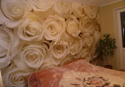 Фотообои на заказ, обои с розовыми романтическими цветами розы, обои для  ресторана, гостиной, дивана, телевизора, спальни, 3d Фотообои | AliExpress