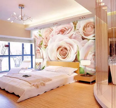 Обои с розами в спальне (73 фото) - красивые картинки и HD фото