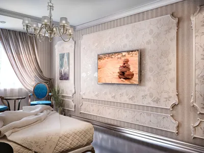 Интерьер в классическом стиле с фотообоями от ТМ Walldeco