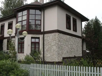 Отделка фасада дома