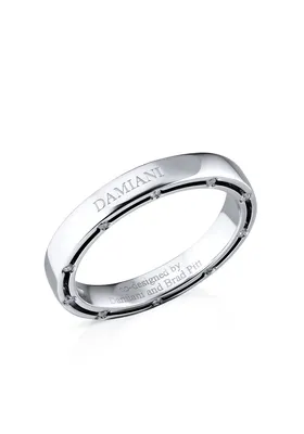 Кольцо Damiani D.side Brad Pitt White Gold Weddind Rings 20053388 (32068)  купить в Москве, выгодная цена - ломбард на Кутузовском