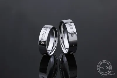 Обручальные кольца на заказ по каталогу с гравировкой и персонализацией -  ювелирная студия Виктора Шадрина