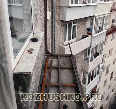 Ремонт балкона в хрущевке под ключ в Москве - вызов мастера