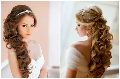Прически на длинные волосы: 15 свадебных идей · NEVESTA.MOSCOW