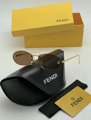 Очки Fendi солнцезащитные - купить с доставкой по выгодным ценам в  интернет-магазине OZON (1182934658)