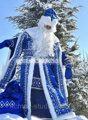 Костюм Деда Мороза на заказ | Пошив новогодних костюмов - Детский  праздник.РУ