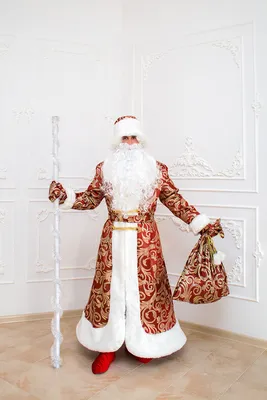 Костюм Деда Мороза красный жаккард, новогодний (ID#1689320385), цена: 4999  ₴, купить на Prom.ua
