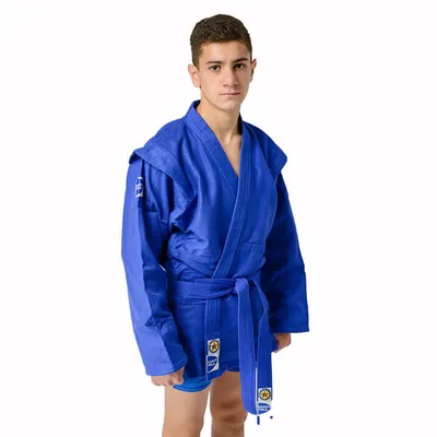 Куртка для самбо Leomik - купить с доставкой по выгодным ценам в  интернет-магазине OZON (1337160765)
