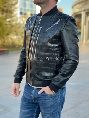 Куртки из питона - Куртки из крокодила - EXOTIQ PYTHON