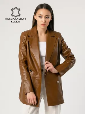 Пиджак кожаный женский натуральная кожа жакет кожаный AMLOOK 26693065  купить в интернет-магазине Wildberries