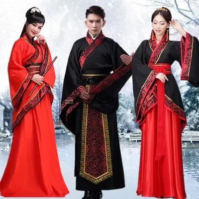 Hanfu Национальный стиль, мужская старинная традиционная китайская одежда  для косплея для женщин, одежда Hanfu, женское сценическое платье |  AliExpress