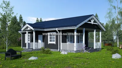 Каркасный дом 10 на 12 одноэтажный — от 2956000 руб.