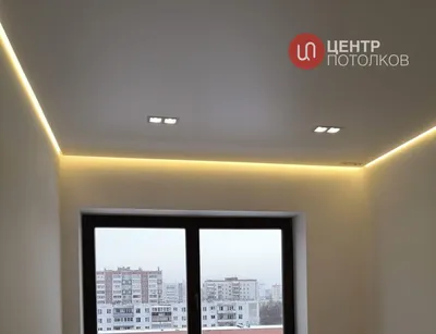 Двухцветные натяжные потолки - заказать в Киеве, цена за м2