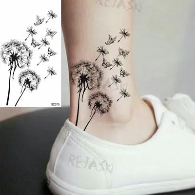 Тату одуванчик с птицами значение: хочешь узнать всю правду? | Dandelion  tattoo, Tribute tattoos, Dandelion tattoo design