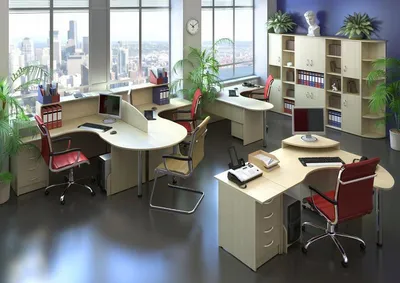 Угловой офисный стол ORGANIX