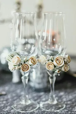 Выбор и оформление бокалов на свадьбу - Hot Wedding Blog