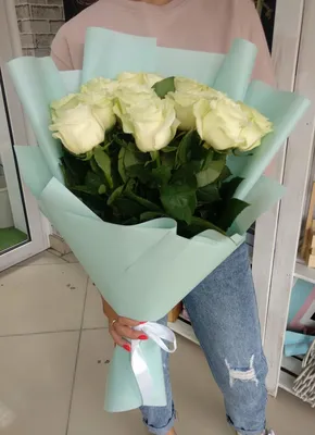 Букет цветов 35 голландских сортовых роз в Алматы | Интернет-магазин цветов  и букетов «Rafale»