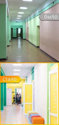 Оформление коридоров школы фото фотографии