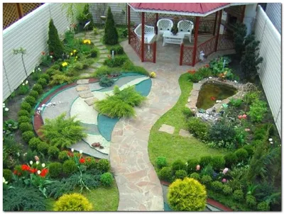 Декор сада в единой цветовой гамме: советы эксперта | Houzz Россия