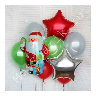 Фотозона из воздушных шаров “Новый Год” купить в Москве с доставкой: цена,  фото, описание | Артикул:A-004758