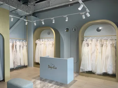 Дизайн проект свадебного салона - разработка дизайна свадебного бутика под  ключ, фото готовых проектов | INSPIREGROUP