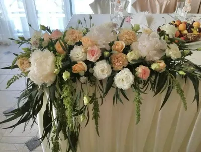 Оформление свадебного зала цветами в Москве — цены на оформление свадьбы  живыми цветами от мастерской декора Fleur Artdan