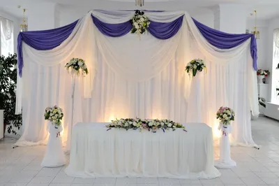 Оформление свадебного стола | Фото