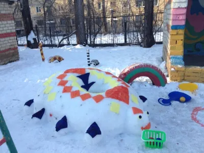 Зимнее оформление участка в детском саду (19 фото). Воспитателям детских  садов, школьным учителям и педагогам - Маам.ру