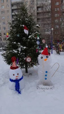 Оформление участка зимой Фигуры и поделки из снега и льда - Блог Елена  Яблоновская
