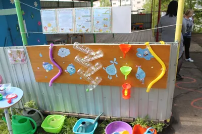Оформление участка в детском саду (51 фото)