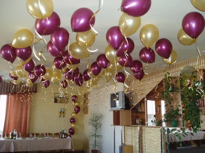 Оформление воздушными шарами на детский день рождения. - Студия аэродизайна  Акварель