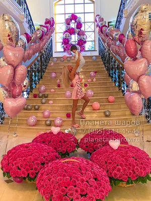Оформление шарами сцены детского садика - купить с доставкой в Москве от  \"МосШарик\"