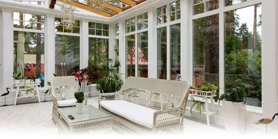 Окна для зимнего сада. Как оформить интерьер зимнего сада лучше при меньших  денежных затратах.