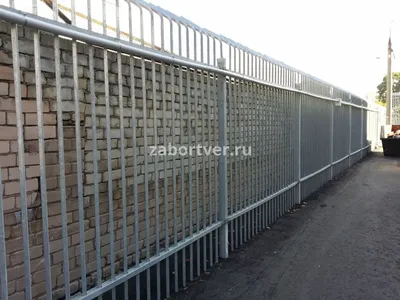 Забор из профильной трубы с установкой | Москва и Московская область