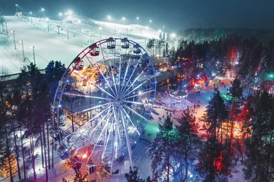 Зимняя ярмарка в «Охта Парке» с декабря 2022 по март 2023 года в  Санкт-Петербурге