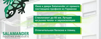 Металлопластиковые окна Salamander Streamline ✴️ поворотно-откидное  двухстворчатое Цветное (1/0)