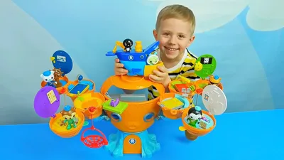 Игровой набор Октонавты: Подводная лодка Акула + 8 фигурок персонажей,  Octonauts - купить с доставкой по выгодным ценам в интернет-магазине OZON  (341014257)