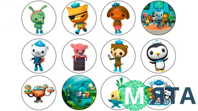 Фигурки-игрушки Октонавты (OCTONAUTS) набор, 8 шт (ID#576418529), цена: 299  ₴, купить на Prom.ua