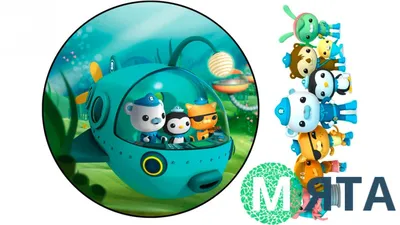 Набор Октонавты OCTONAUTS « Мельница с горками» + 6 героев (ID#170400429),  цена: 69.99 руб., купить на Deal.by