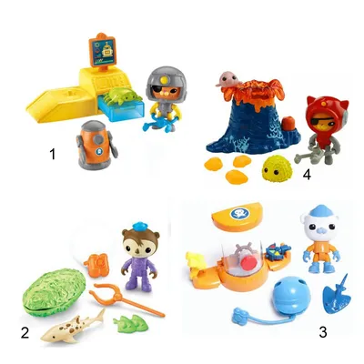 Октонавты игровой набор Octonauts GiftMix 179116075 купить за 977 ₽ в  интернет-магазине Wildberries