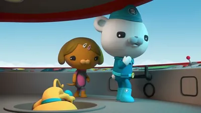 Картинка для капкейков \"Октонавты (The Octonauts)\" - PT104666 печать на  сахарной пищевой бумаге