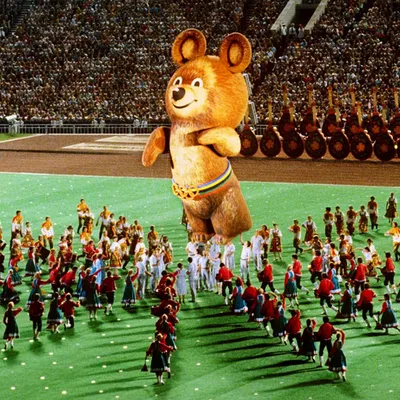 Скачать бесплатно: Олимпийский медведь в jpg формате