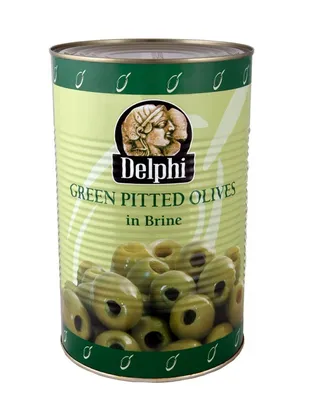 Купить оливки Delphi Atlas б/к в большой банке Fruitonline