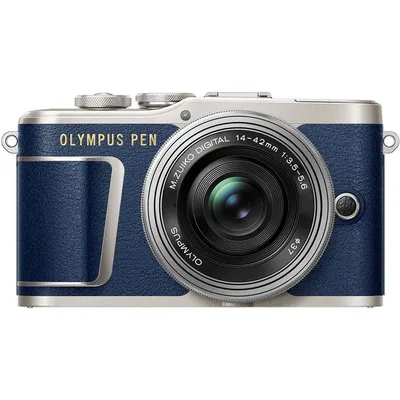 The new blue Olympus E-PL9 camera now also available in the US | Photo  Rumors | Olympus pen, System camera, Mirrorless camera