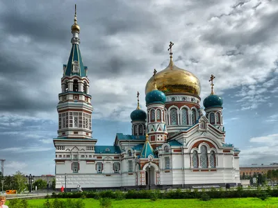Панорама Омска: величие города в одном кадре