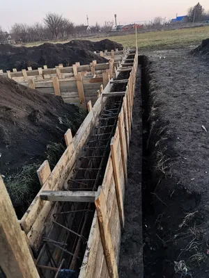 Утепление ленточного фундамента несъемной опалубкой из пенополистирола