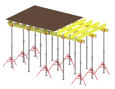 Опалубка перекрытий на стойках – МаркетФорм.рф